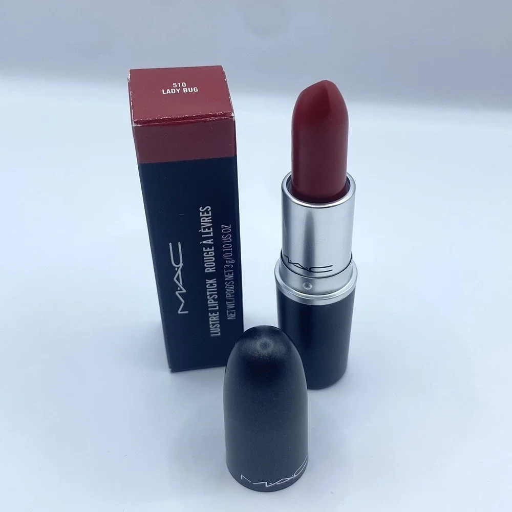 MAC Lustre Lipstick - #510 LADY BUG - Full Size 0.10oz NIB